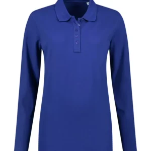 Polo Basic Cot/Elast LS for her (Poloshirt)
