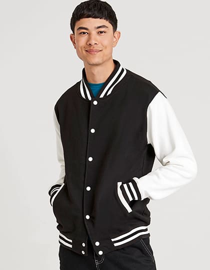 Just Hoods Varsity Jacket – Bild 2