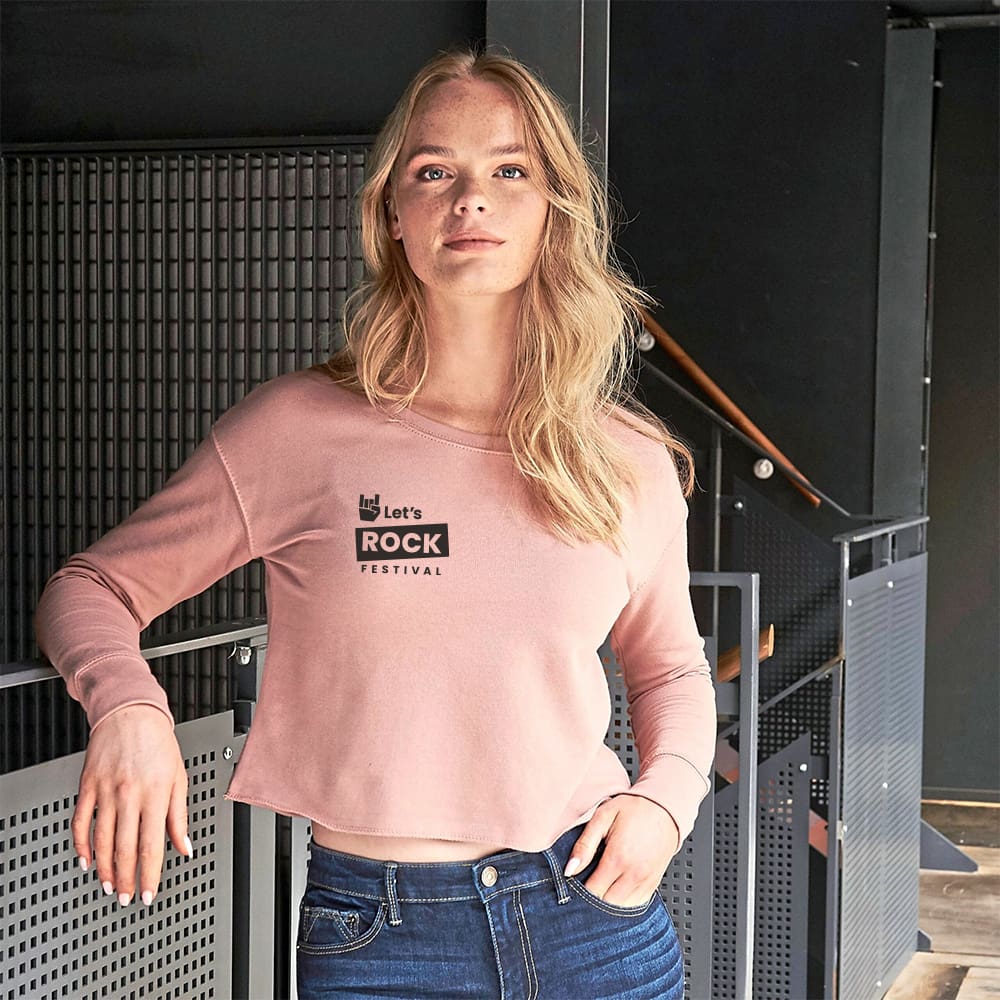 Just Hoods Women´s Cropped Sweat (Pullover) - Shirts-bedrucken.de