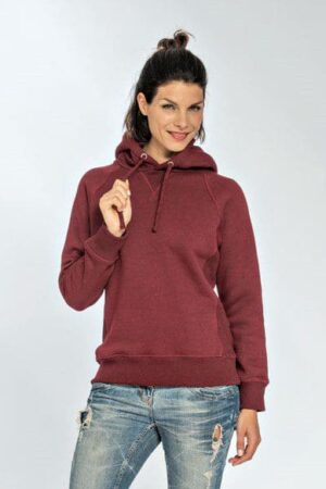 Heavy Sweater Hooded Raglan for her (Pullover)