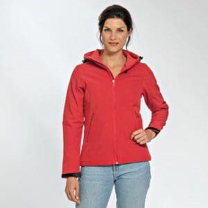 Jacket Hooded Softshell for her