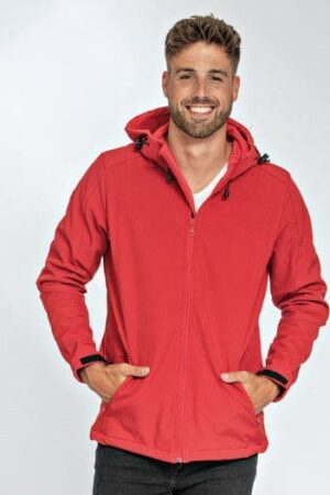 Jacket Hooded Softshell for him
