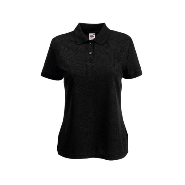 Fruit of the loom 65/35 Lady-Fit Polo Black XXL