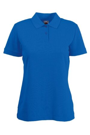 Fruit of the loom 65/35 Lady-Fit Polo Royal Blue XXL