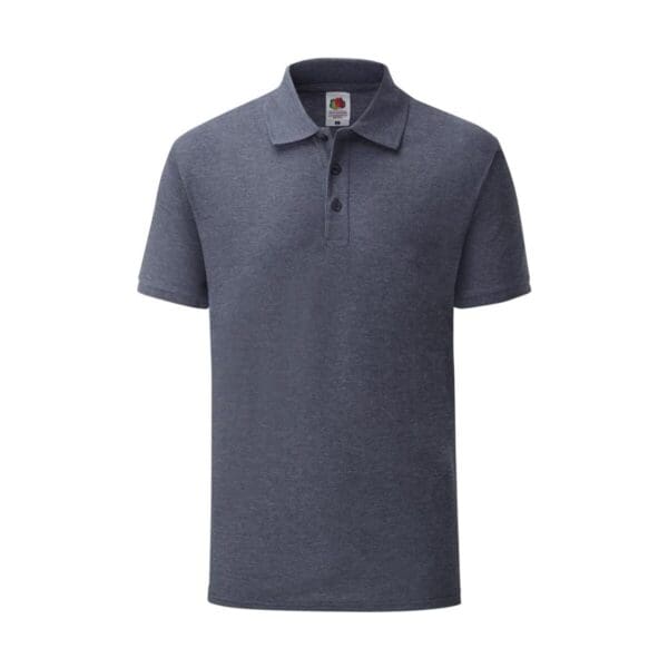 Fruit of the loom 65/35 Pique Polo Heather navy 3XL