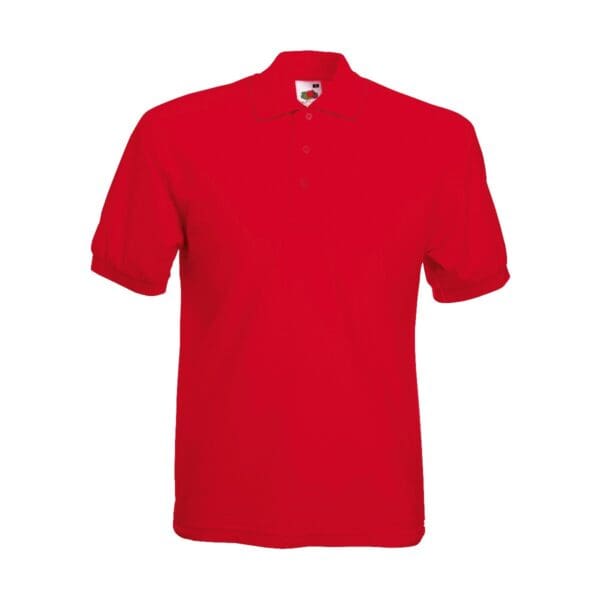 Fruit of the loom 65/35 Pique Polo Red 3XL