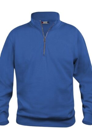 Clique Basic Half Zip kobalt 4XL