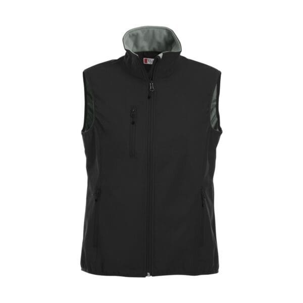 Clique Basic Softshell Vest Ladies zwart 3XL