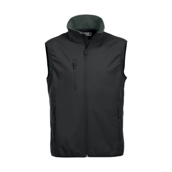 Clique Basic Softshell Vest zwart 5XL