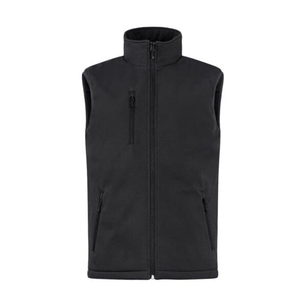 Clique Padded Softshell Vest zwart 4XL