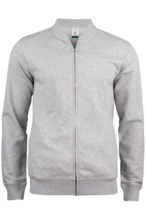 Clique Premium OC Cardigan grijsmelange 4XL