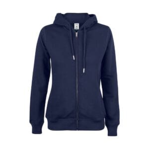 Clique Premium OC Hoody FZ Ladies dark navy XXL