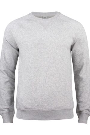 Clique Premium OC Roundneck grijsmelange 4XL