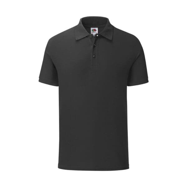 Fruit of the loom Iconic Polo Black 3XL