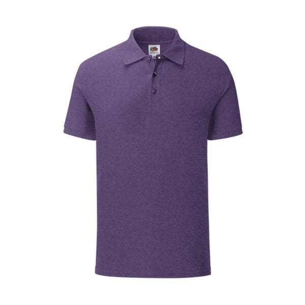 Fruit of the loom Iconic Polo Heather Purple 3XL
