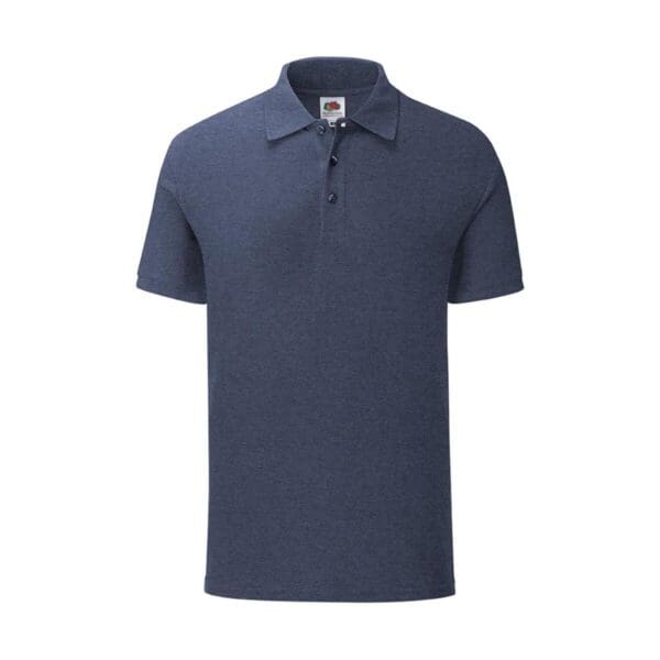 Fruit of the loom Iconic Polo Heather navy 3XL