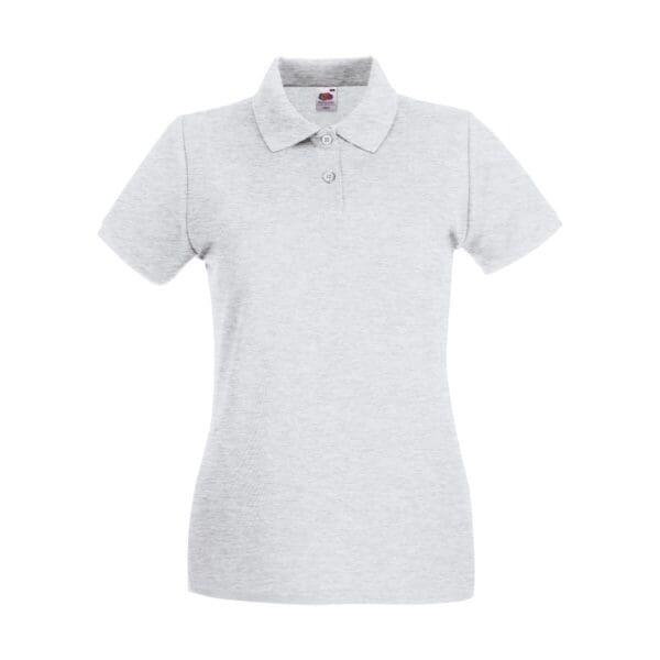 Fruit of the loom Lady-Fit Premium Polo Ash XXL