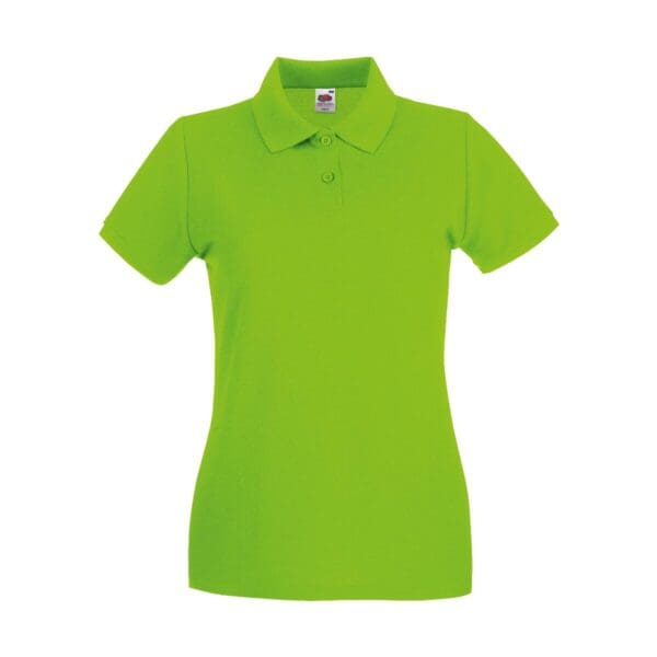 Fruit of the loom Lady-Fit Premium Polo Lime XXL