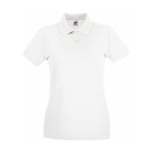 Fruit of the loom Lady-Fit Premium Polo White XXL