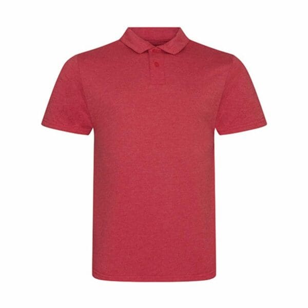AWDis Just Polo's Just Polos Tri-Blend Polo Heather Red XXL