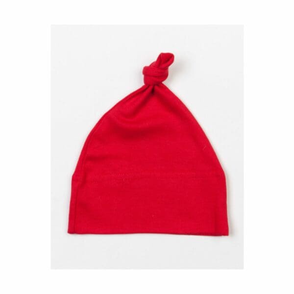 Babybugz Baby One Knot Hat Red