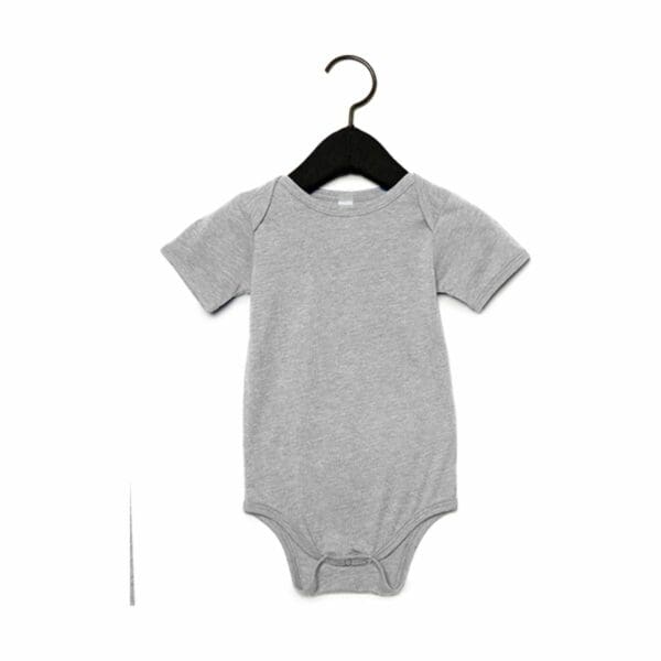 Bella Canvas Baby Triblend Short Sleeve Onesie Grey Triblend (Heather) 18-24 maanden