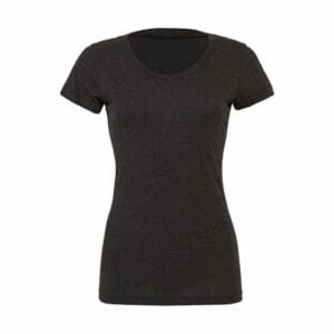Bella Canvas Bella Triblend Crew Neck T-Shirt Woman Charcoal-Black Triblend (Heather) XL