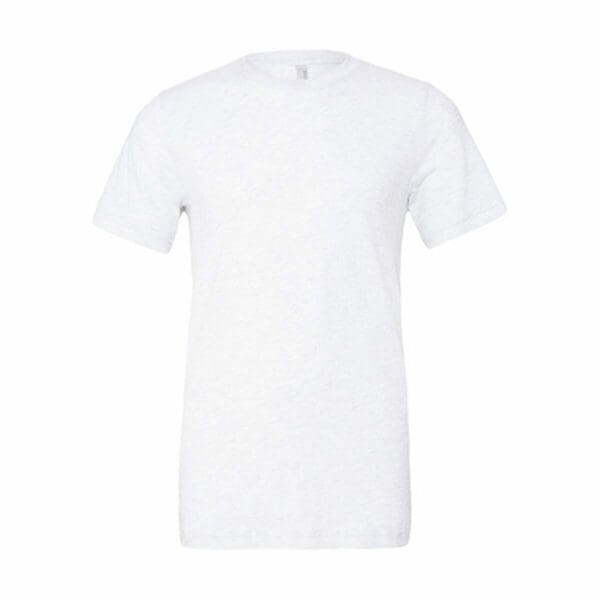 Bella Canvas Canvas Unisex Triblend Crew Neck T-Shirt Solid White Triblend XS