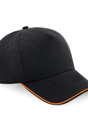 Authentic 5 Panel Cap - Piped Peak