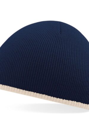 Two-Tone Pull-On Beanie