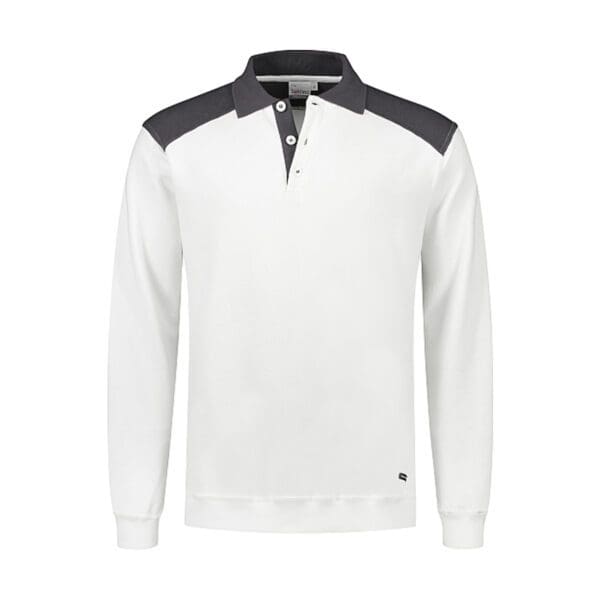 Santino  Polosweater Tesla White Graphite XXL