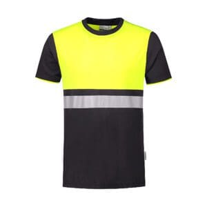 Santino  T-shirt Hannover Graphite Fluor Yellow XXL