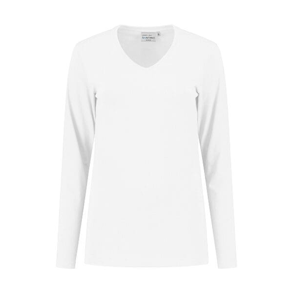 Santino T-shirt Ledburg Ladies White XXL