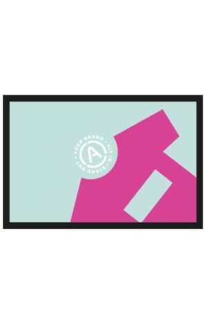 Allover bedruckte Fußmatte S