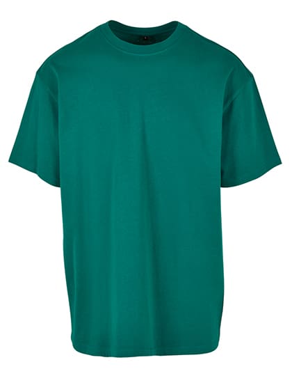 Build Your Brand Heavy Oversize Tee Green 5XL