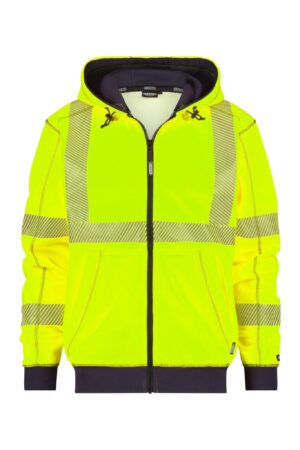 DASSY® Evans Fluogeel Marineblauw 4XL
