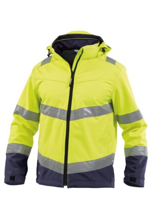 DASSY® Malaga Fluogeel Marineblauw 4XL