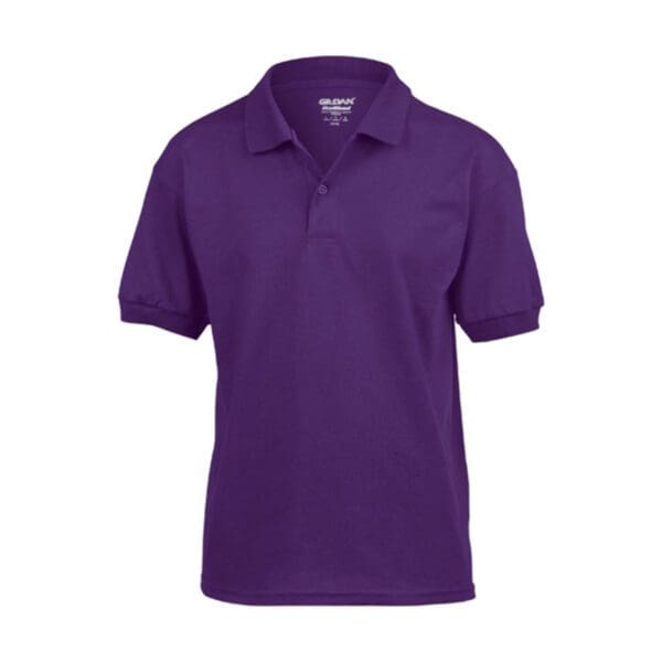 Gildan Polo Dryblend Jersey SS for kids Purple XL