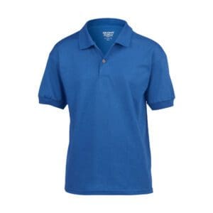 Gildan Polo Dryblend Jersey SS for kids Royal Blue XL