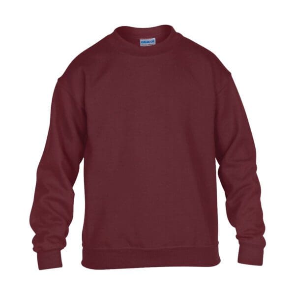 Gildan Sweater Crewneck HeavyBlend for kids Maroon XS