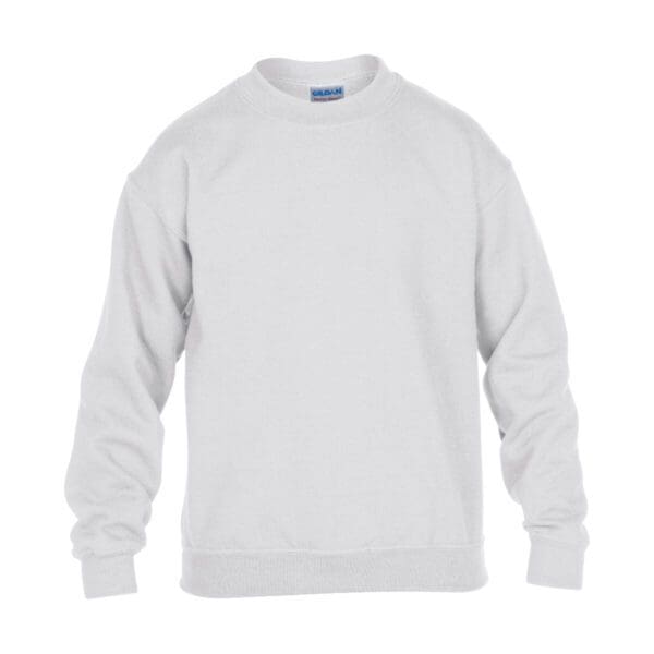 Gildan Sweater Crewneck HeavyBlend for kids White XS