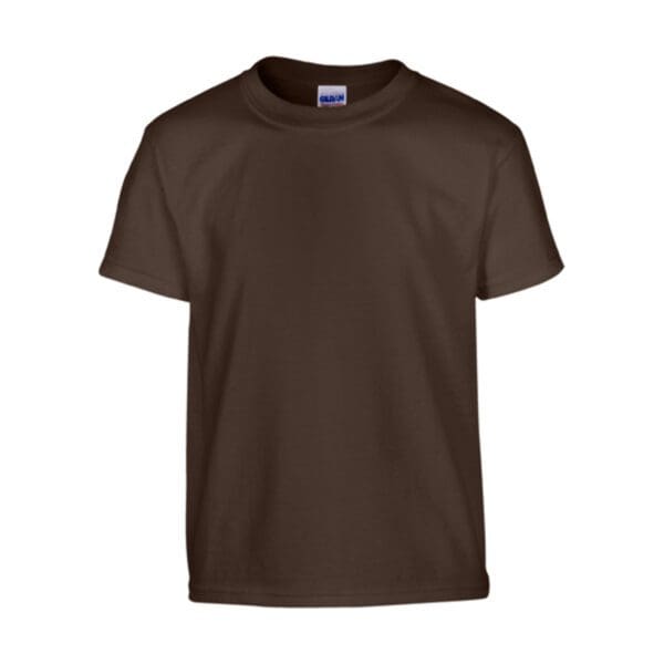 Gildan T-shirt Heavy Cotton SS for kids Dark Chocolate XS