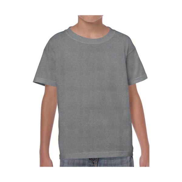 Gildan T-shirt Heavy Cotton SS for kids Graphite Heather XS