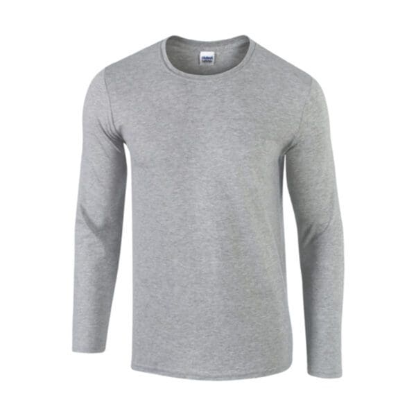 Gildan T-shirt SoftStyle LS unisex Sports Grey XXL
