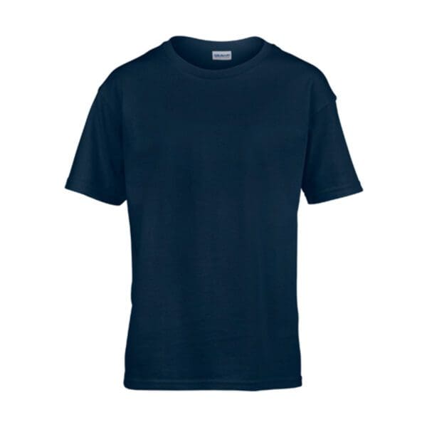 Gildan T-shirt SoftStyle SS for kids Navy XS