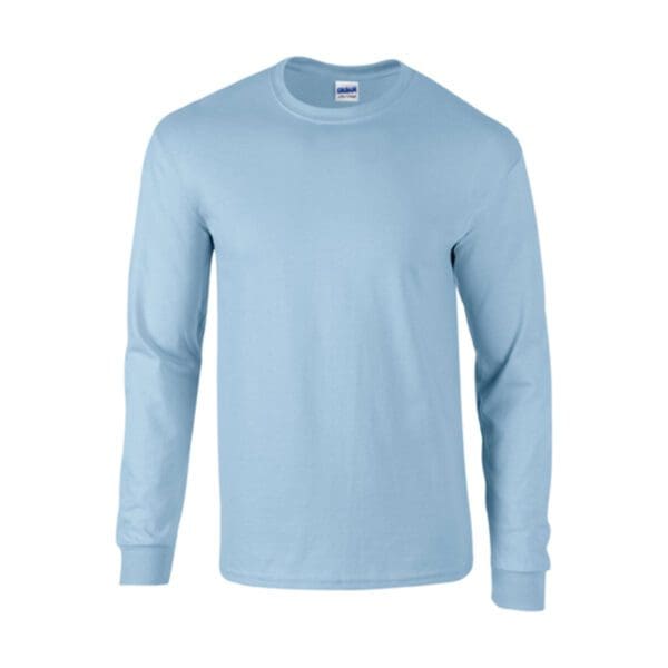 Gildan T-shirt Ultra Cotton LS unisex Light Blue XXL