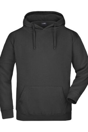 James & Nicholson Hooded Sweat Black XXL