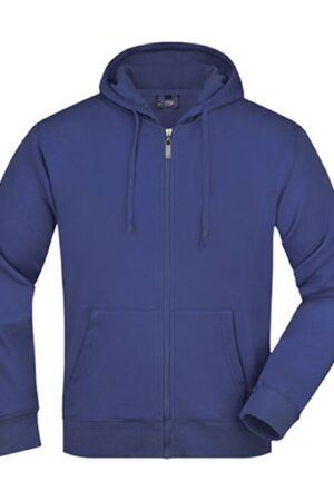 James & Nicholson Men´s Hooded Jacket Royal 3XL