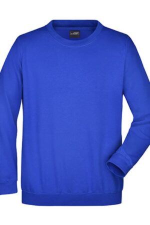 James & Nicholson Round Sweat Heavy Royal 5XL