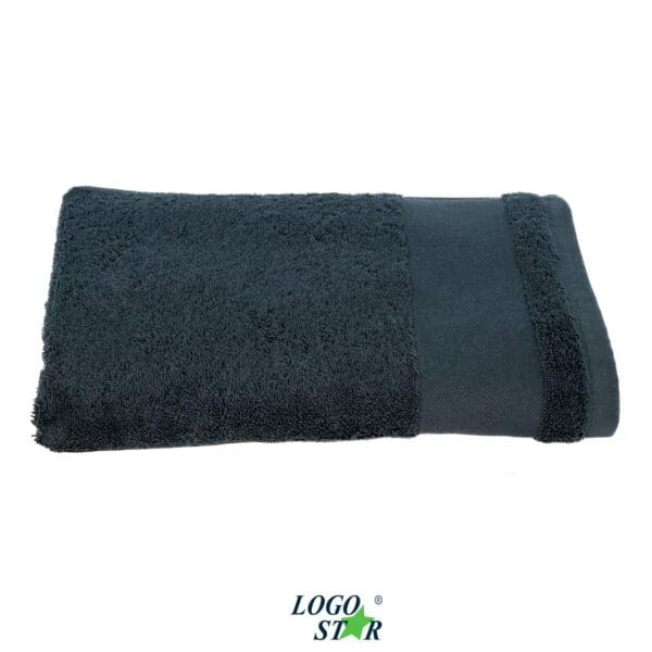 Logostar Logostar Hand- & Bath Towel Organic Micro Cotton - 35000 Black 70 (x140)